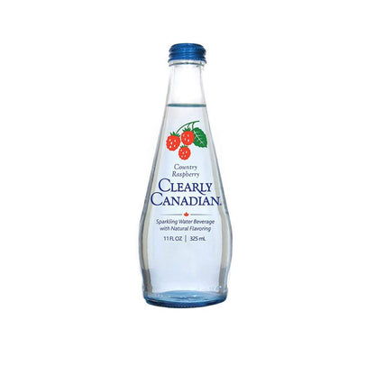 Vending 2 U Clearly Canadian Sparkling Flavored Water (4 Flavor Sampler) Quantity of 12, Bundled With V2U Koozie