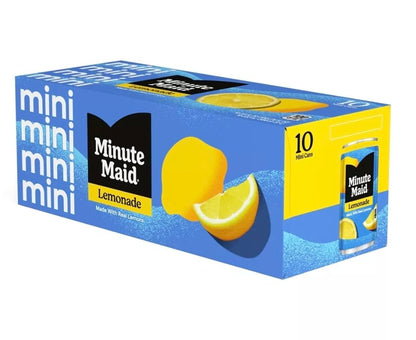 Minute Maid Lemonade, 7.5 oz Cans, 30 Pack