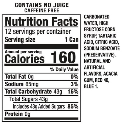 Crush Grape, 12 oz, 18 Pack, Snackur Safe Ship Box