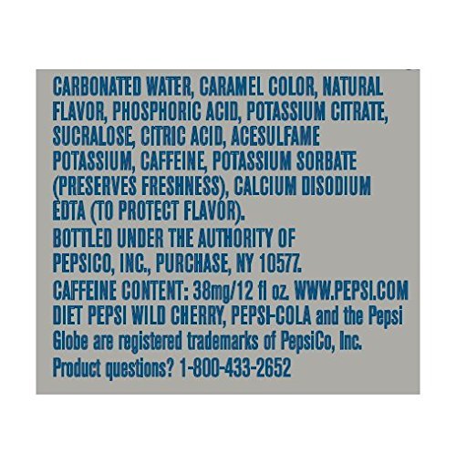 Pepsi Diet Wild Cherry, 12 ct