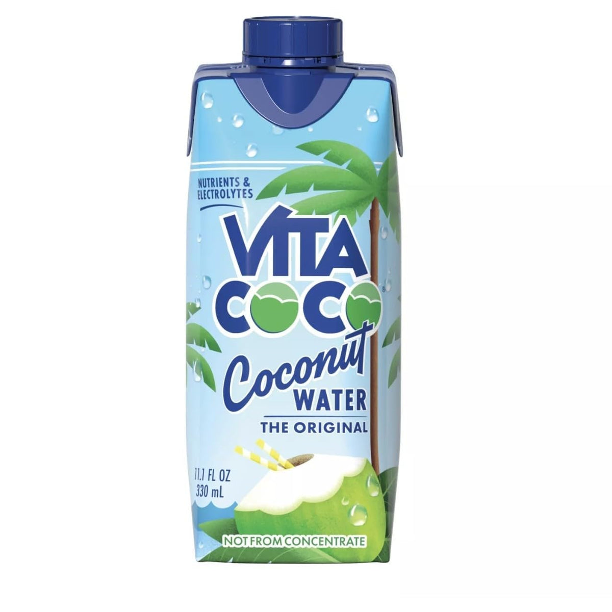 Vitaa Coco, Coconut Water, 11.1 fl oz, 18-count
