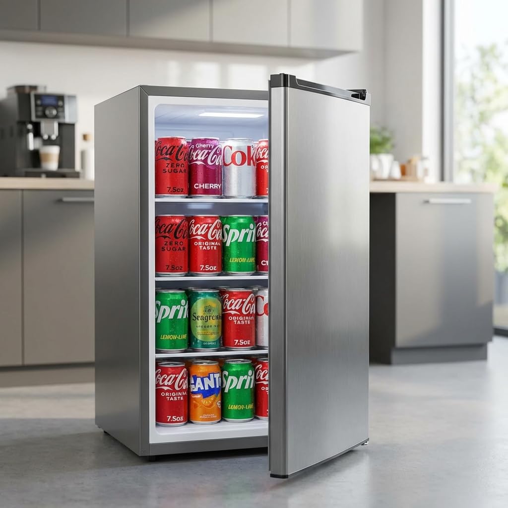 Coca-Cola Variety Pack – 24 Pack Assorted Mini Soda (7.5 Fl Oz Cans) – Coke, Cherry Coke, Diet Coke, Coke Zero, Fanta Orange, Seagram’s Ginger Ale & Sprite