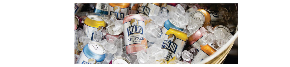 Polar Seltzer Water - 20 Assorted Cans Polar Seltzer Water Beverage. 4 Polar Seltzer Water Lemon, 4 Polar Seltzer Water Black Cherry, 4 Polar Seltzer Grapefruit, 4 Polar Cranberry Lime • 4 Polar Lime