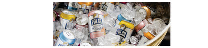 Polar Seltzer Water - 20 Assorted Cans Polar Seltzer Water Beverage. 4 Polar Seltzer Water Lemon, 4 Polar Seltzer Water Black Cherry, 4 Polar Seltzer Grapefruit, 4 Polar Cranberry Lime • 4 Polar Lime