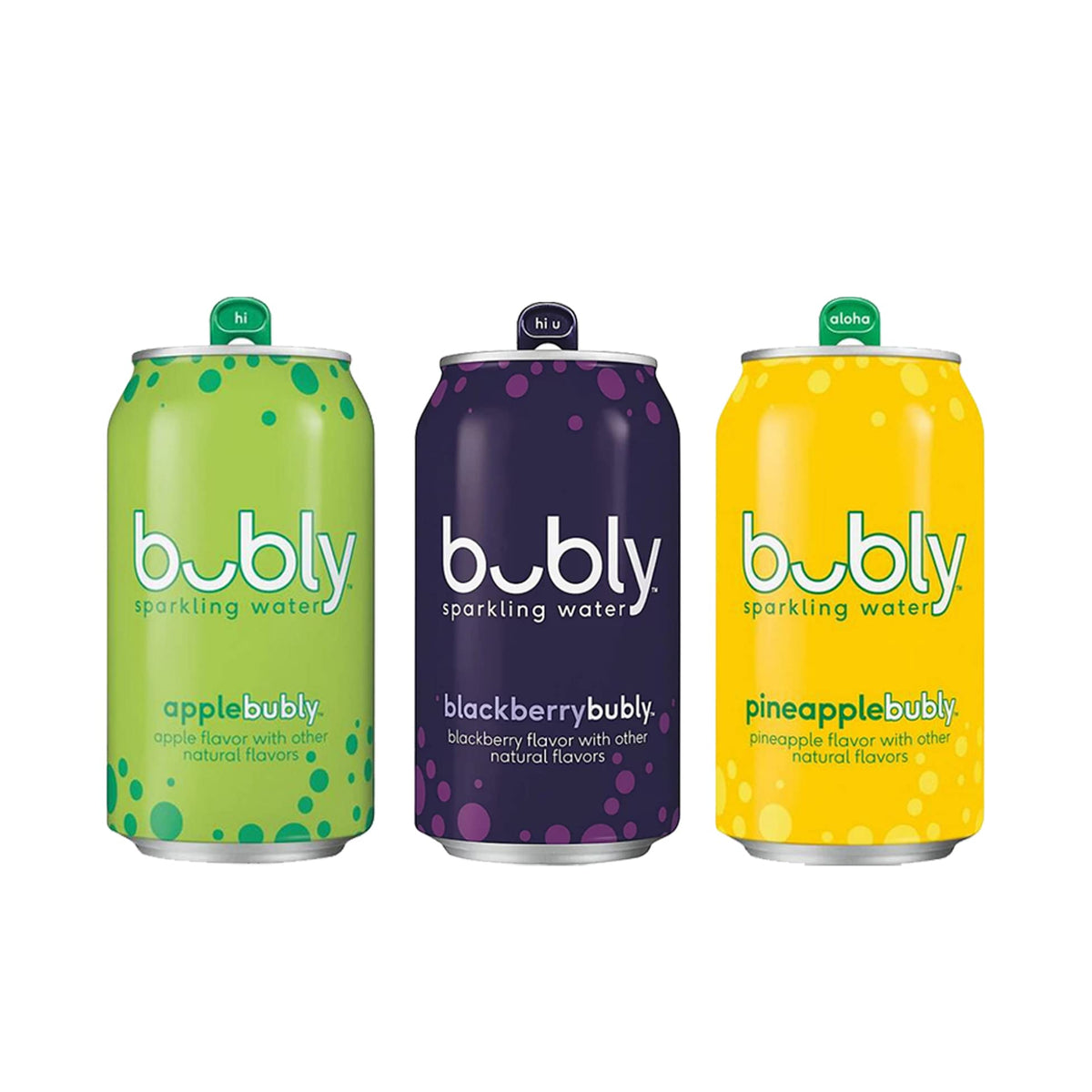 BEEQ- (Pack of 16) bubly Sparkling Water, Berry Bliss Sampler, 12 fl oz. Cans, Multi Flavor Soft Drink Bundle | Assortment Soda Refrigerator Restock Kit of Soda