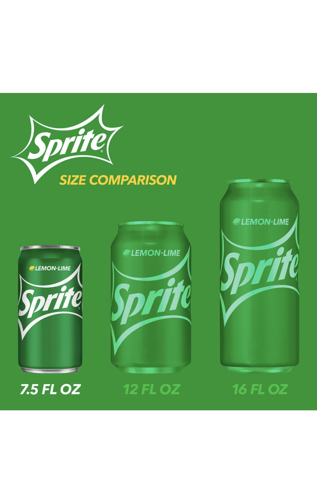Sprite Mini-Cans, 7.5 fl oz (Pack of 24) by Sprite