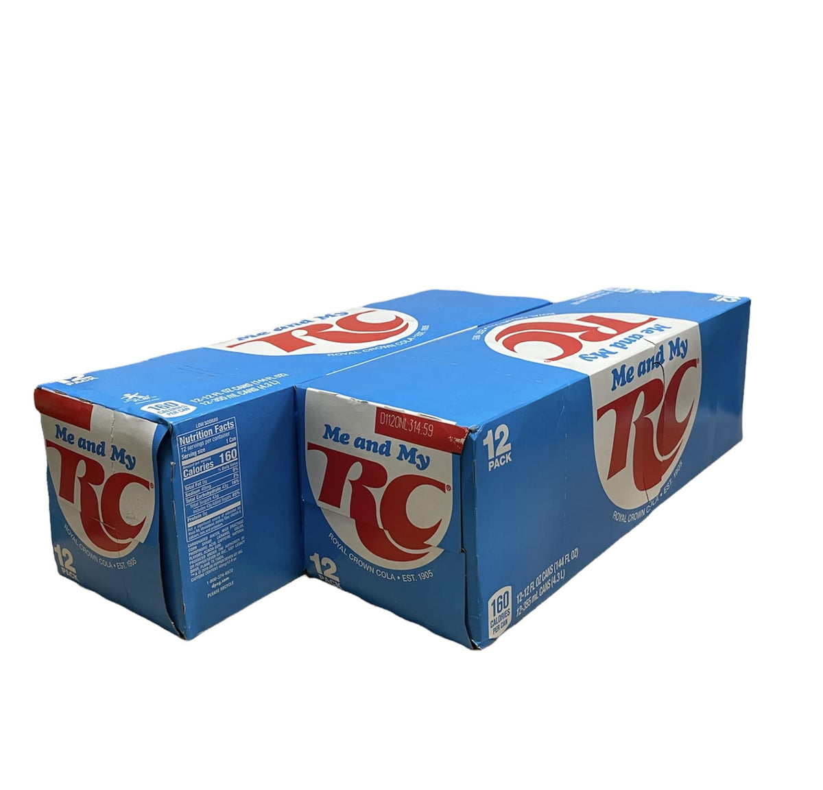 Royal Crown Cola Soda Reserve - Munchie Box Stash - Cans or Bottles (Pack of (24) 12 Oz Cans)