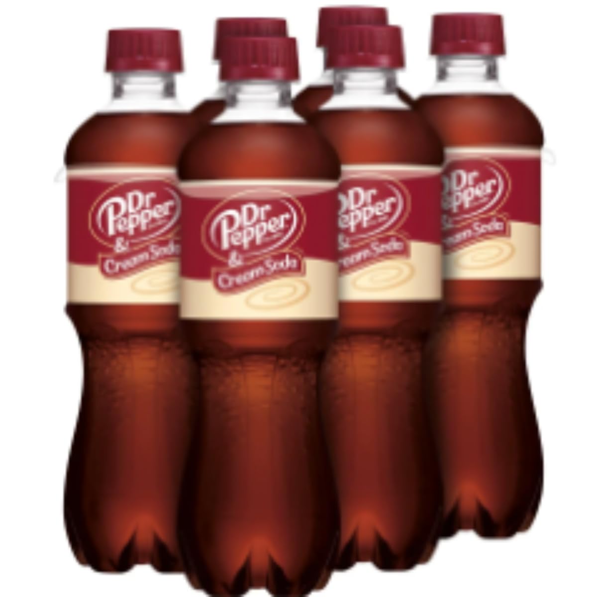 dr pepper cream soda 16.9 oz 12 bottles total 202 fl oz