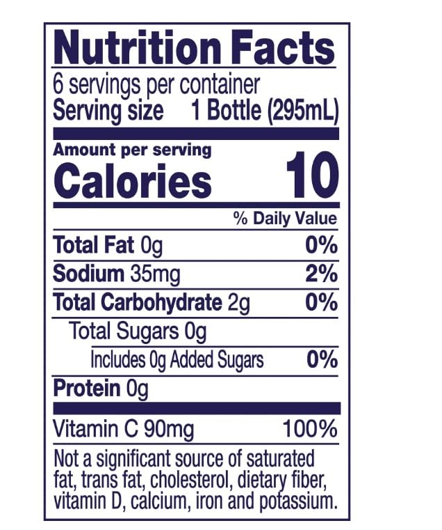 10 FL OZ ZERO SUGAR DRINK - CONCORD GRAPE - 6PK