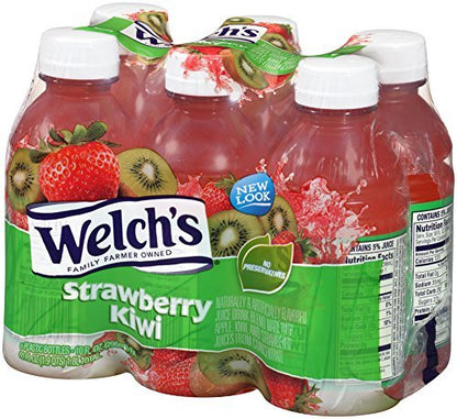 Welch's Strawberry Kiwi Drink, 10-Ounce Bottles (Pack of 18)