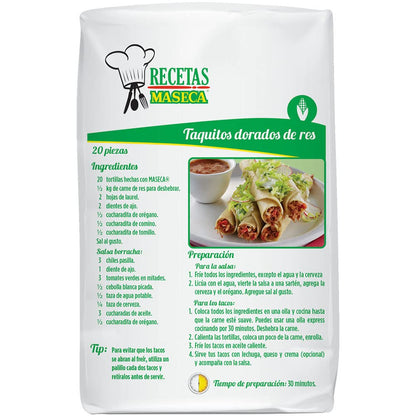 White Maseca Corn Flour 1 Kg (Pack of 2)