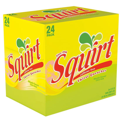 Squirt Soda, 12 Ounce (24 Cans)