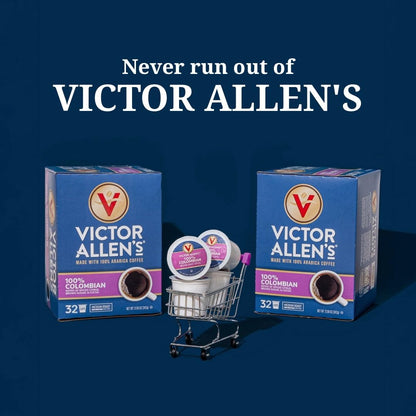 Victor Allen's Coffee French Vanilla Flavored Coffee, Medium Roast, 42 Count, Single Serve Coffee Pods for Keurig K-Cup Brewers