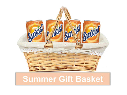 Bundle of Orange Soda Mini Soda Cans, 7.5 oz Soft Drinks Bulk Snacks Pack, Small Refrigerator & Snack Pantry Drink 12 Count Beverage Bedroom & Kitchen Supplies
