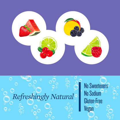 Polar Seltzer Water, Blackberry Mango, 12 fl oz cans, 12 pack
