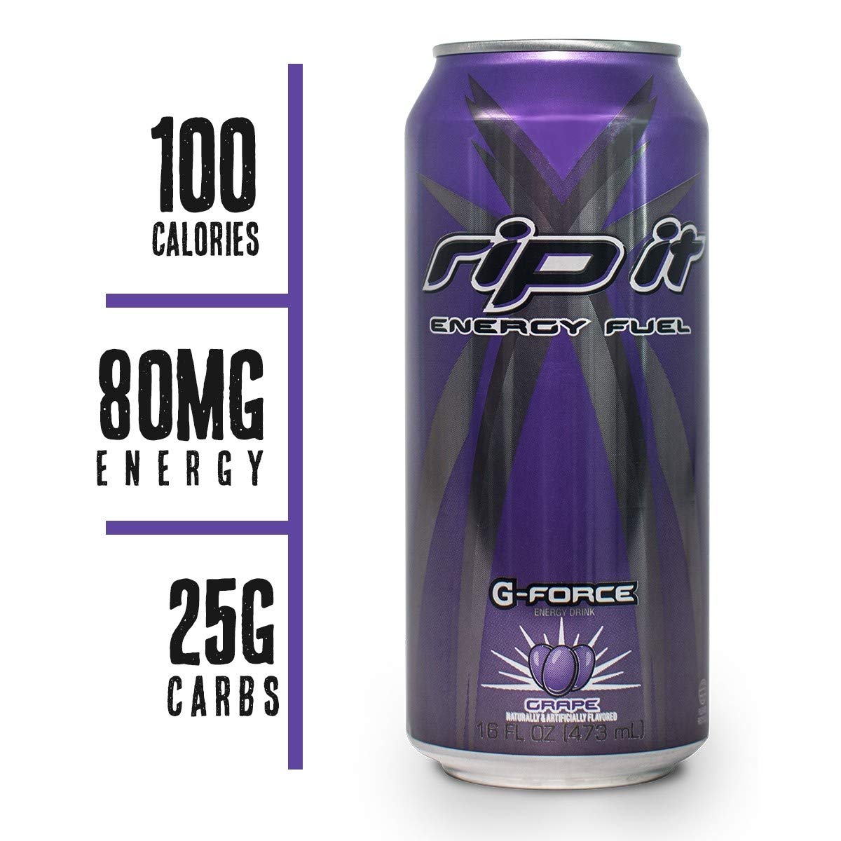 Rip It Energy Drinks Tribute Editions (Power, 12 Cans)