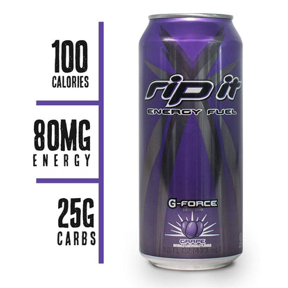 Rip It Energy Drinks Tribute Editions (Power, 12 Cans)