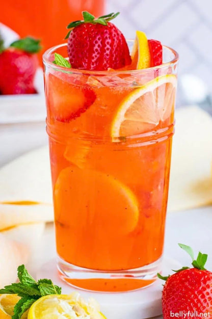 Dole Strawberry Lemonade, 20 Oz Soda Bottles (10)