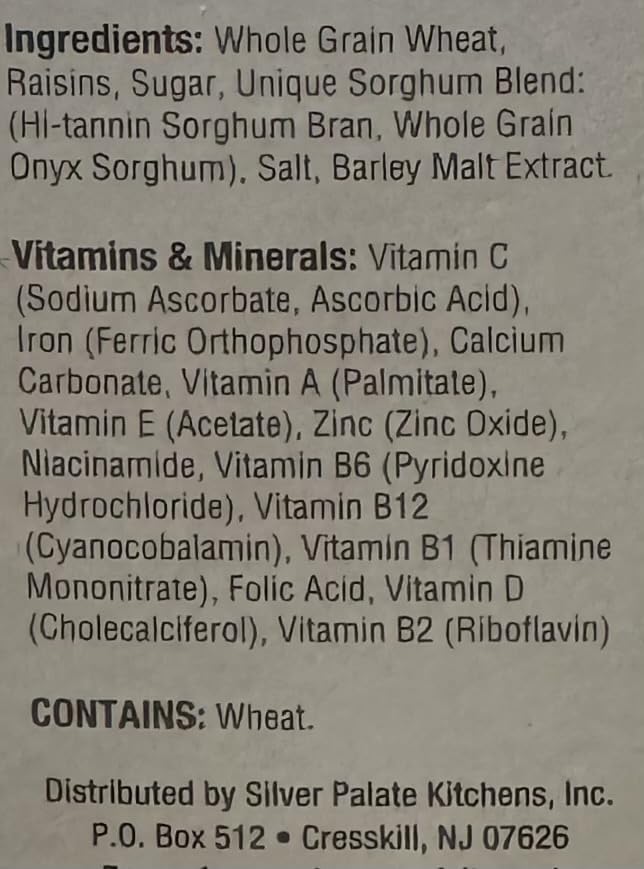 Grain Berry® Raisin Bran with Onyx Sorghum