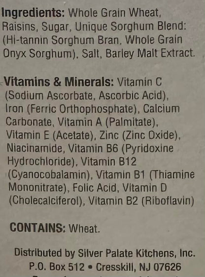 Grain Berry® Raisin Bran with Onyx Sorghum