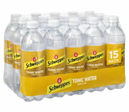 Schweppes Tonic Water, 1 Liter, 15 Pack
