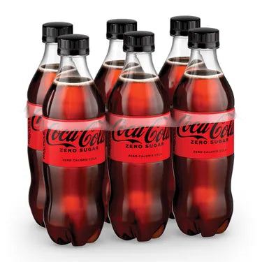 Coca-Cola Zero Sugar 16.9oz Bottles