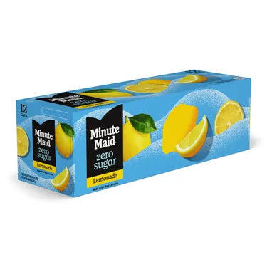 Minute Maid Zero Sugar Lemonade 12 Oz Cans