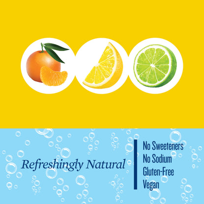 Polar Seltzer Water Citrus Variety Pack, 12 fl oz cans, 18 pack