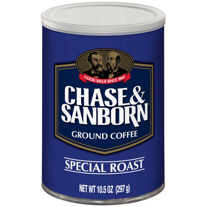 Chase & Sanborn Coffee, Special Roast Decaf Ground Coffee, Medium Roast, 23 Ounce