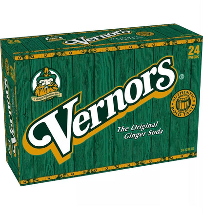 Vernors Ginger Ale, 12 oz (24 Cans)