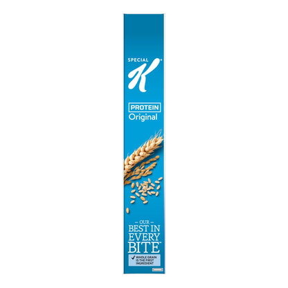 Kellogg's Special K Protein, Breakfast Cereal, Original Multi-Grain Touch of Cinnamon, Good Source of Protein, 12.5oz Box