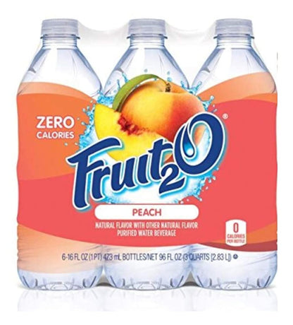 Fruit2O Zero Calorie Flavored Water Peach (12 bottles)