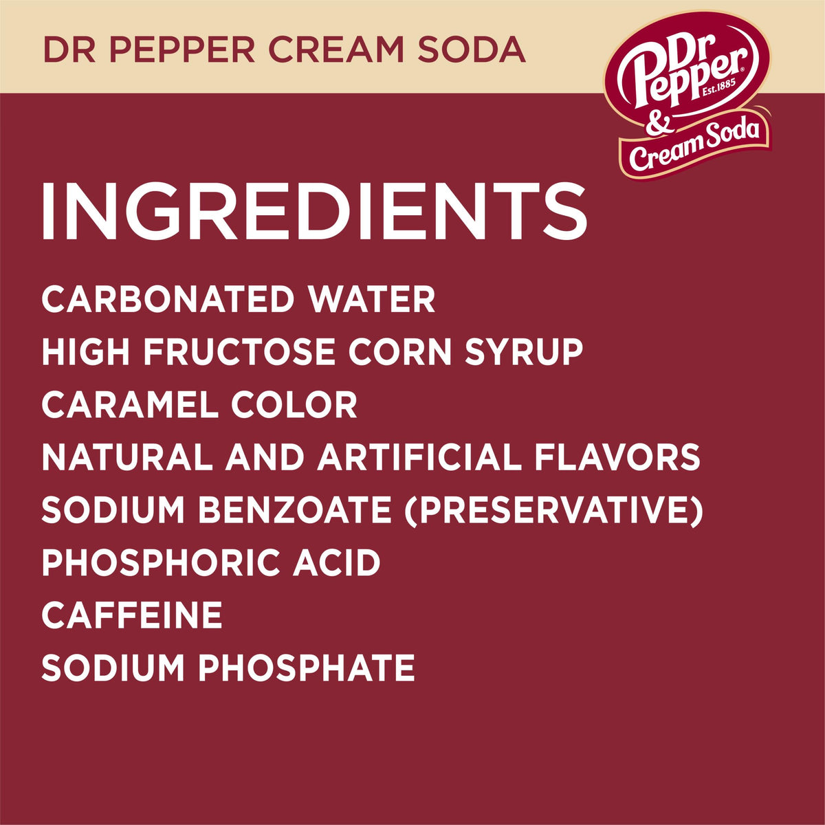 dr pepper cream soda 16.9 oz 12 bottles total 202 fl oz