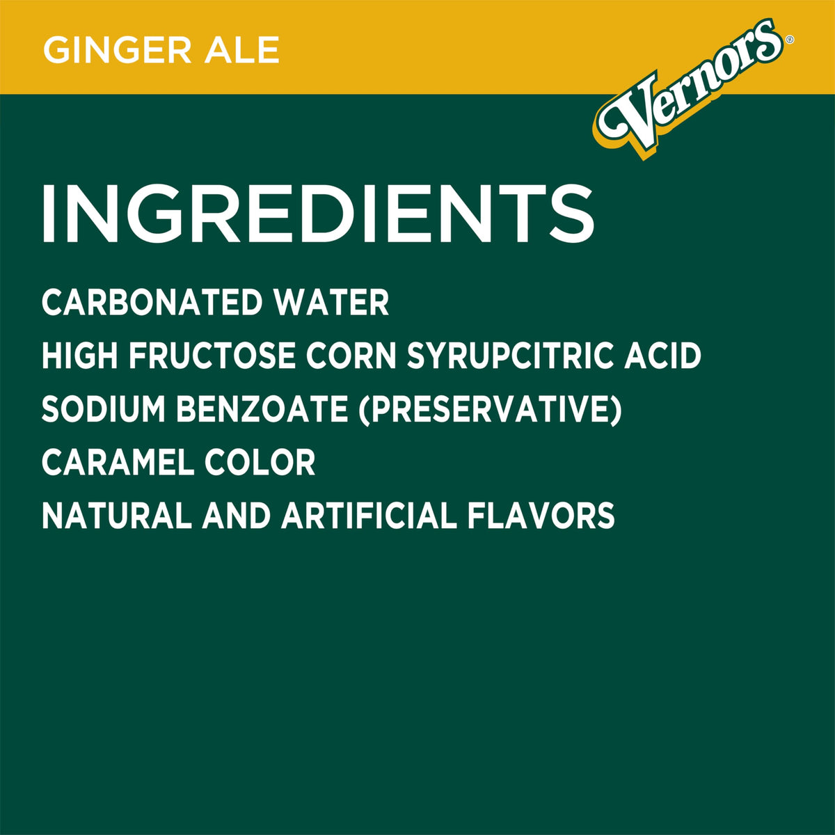 Vernor's Ginger Ale, 12-Ounce (Pack of 2)