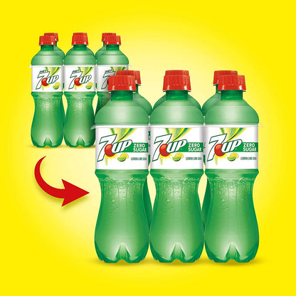 7UP Diet Soda, 16.9-oz. Bottles (Pack of 12) by 7UP
