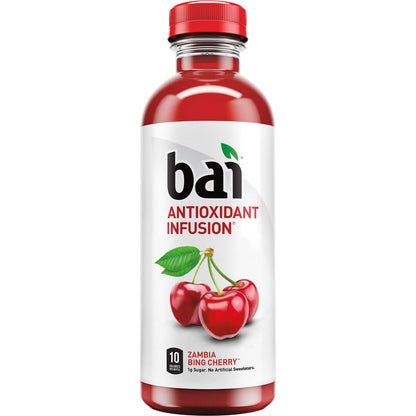 Bai Brasilia Blueberry, Antioxidant Infused Beverage, 18 Fl Oz (Pack of 12)