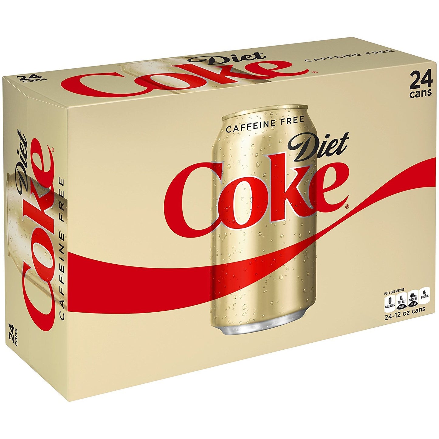 Caffeine Free Diet Coke, 12 fl oz, 24 Pack