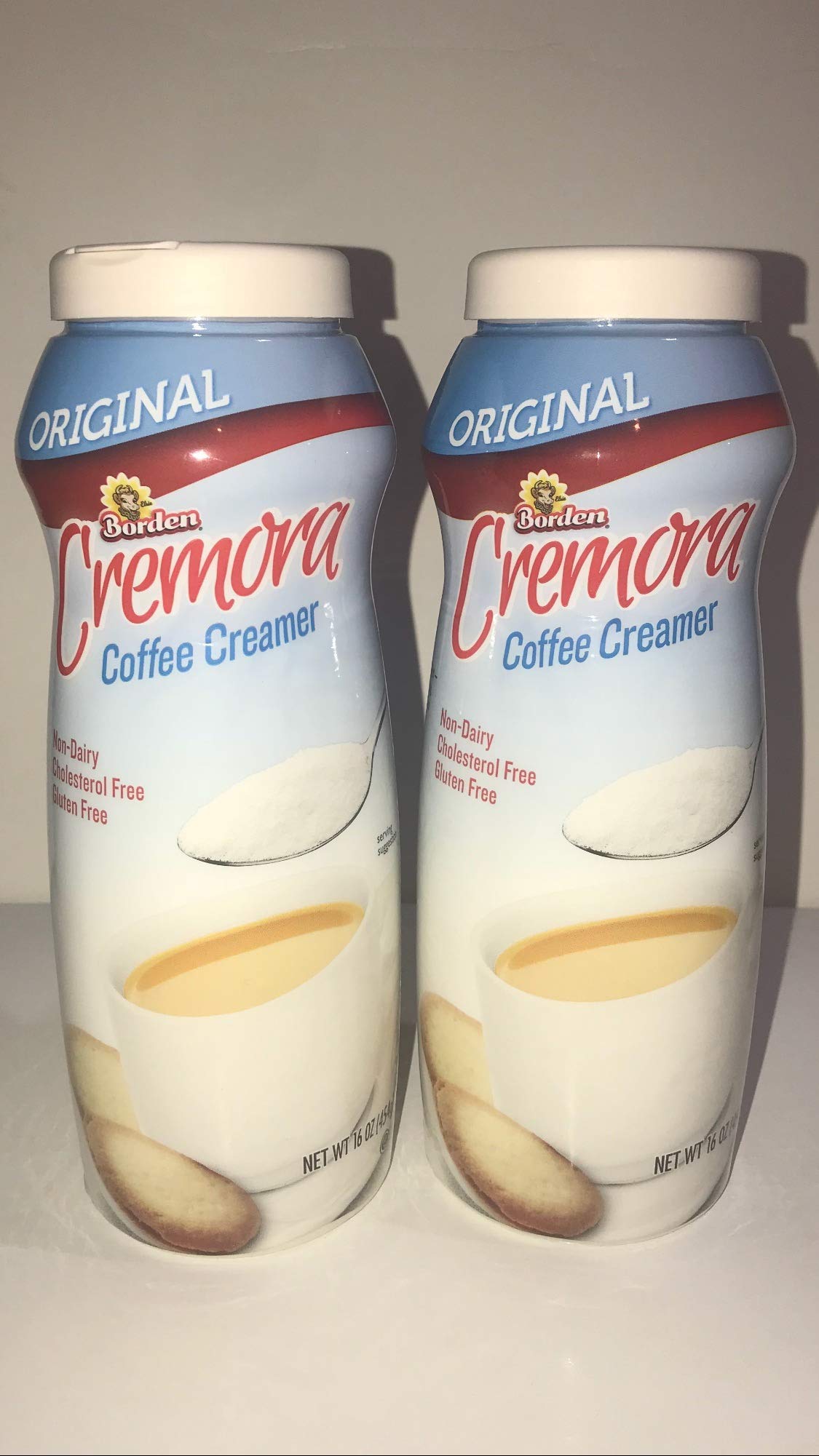 Borden Cremora Non- Dairy Powdered Coffee Creamer Original,16 oz bottle (Pack of 2) - SET OF 10