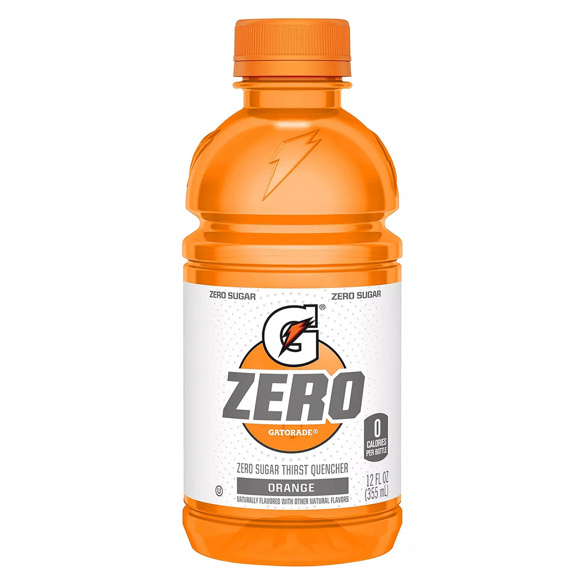 Gatorade Zero Sugar 12oz Three Flavor Variety Orange, Glacier Freeze and Grape (Pack of 28)
