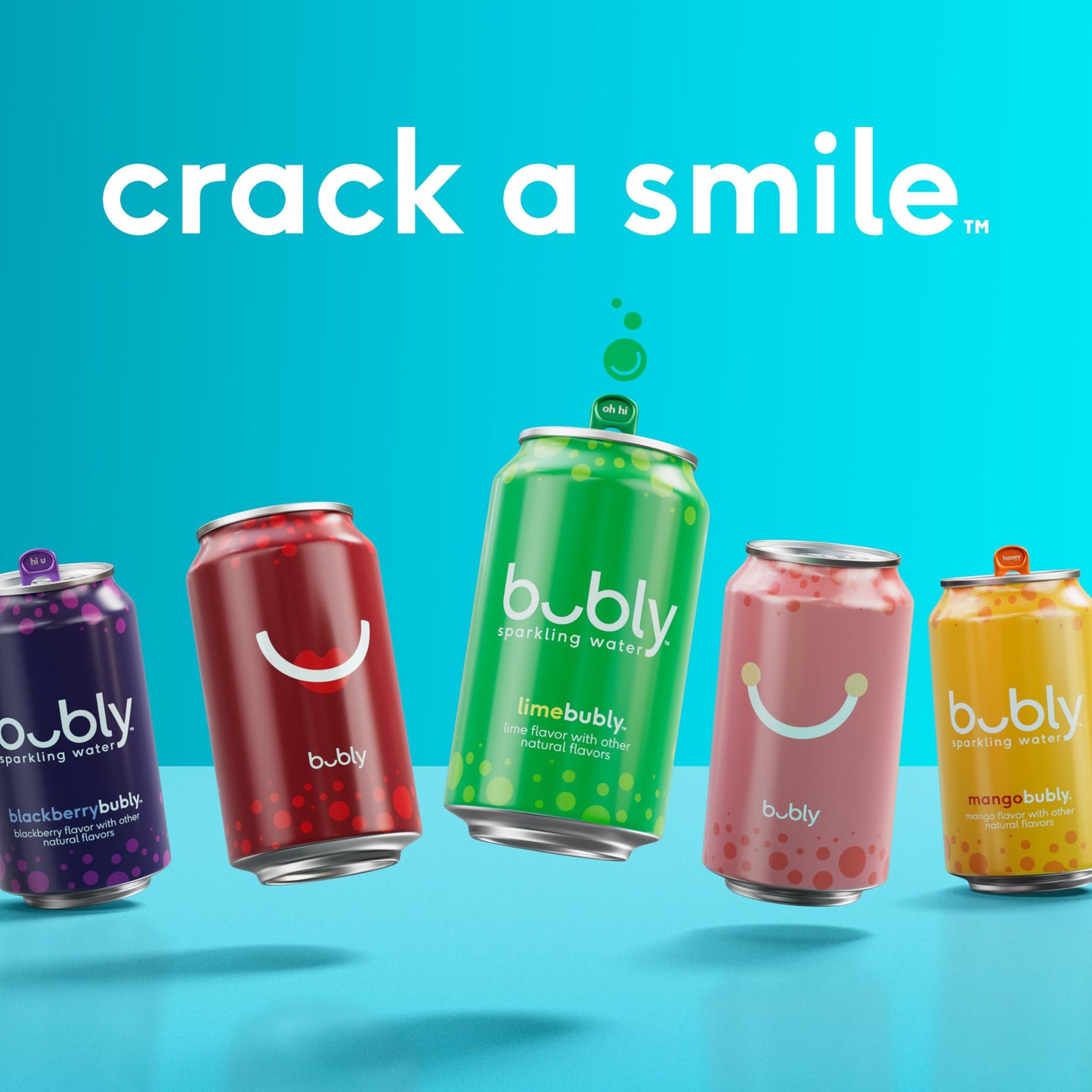 bubly Sparkling Water, Citrus Variety Pack, Zero Sugar & Zero Calories, Seltzer Water, 12 Fl Oz Cans (Pack of 18)