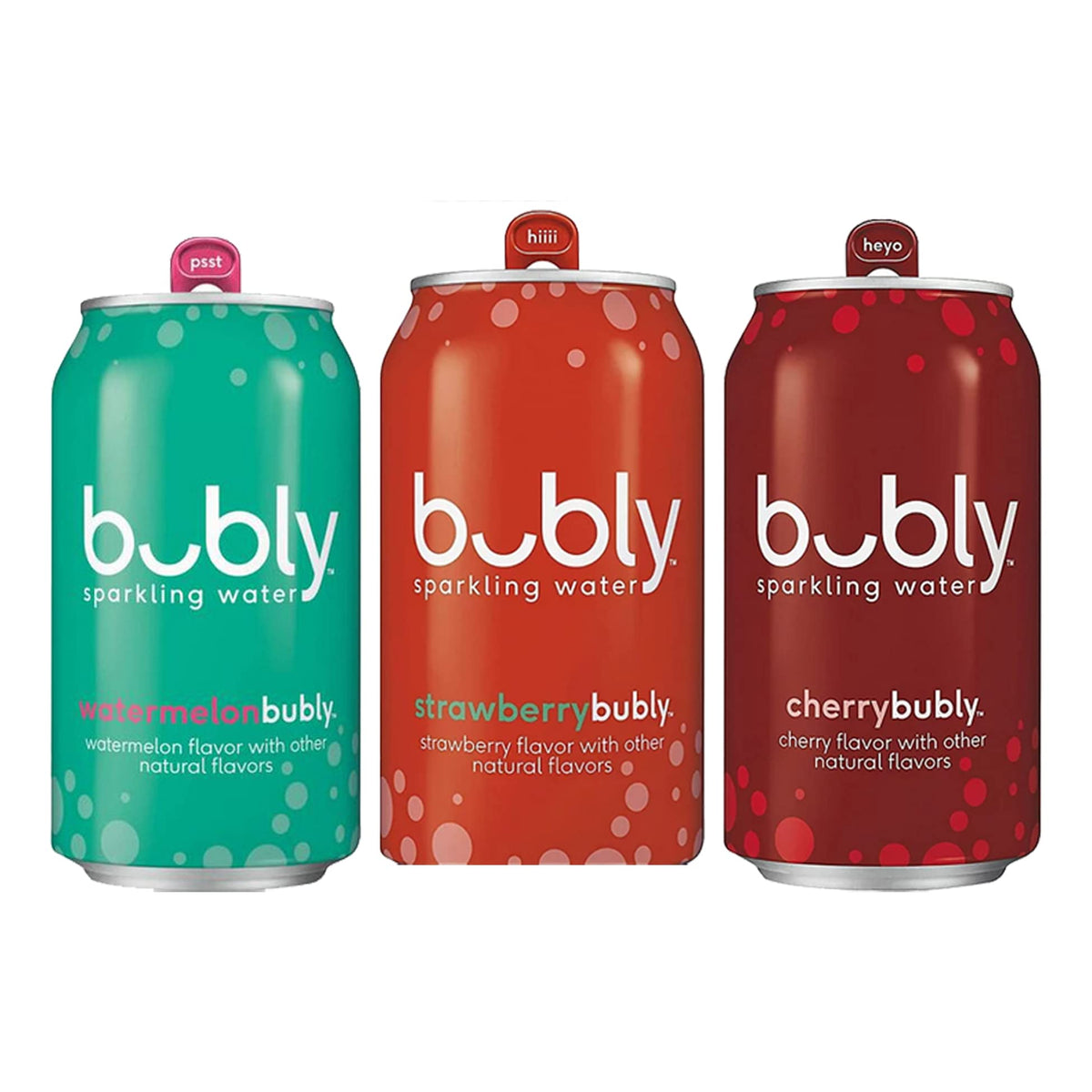 BEEQ- (Pack of 16) bubly Sparkling Water, Berry Bliss Sampler, 12 fl oz. Cans, Multi Flavor Soft Drink Bundle | Assortment Soda Refrigerator Restock Kit of Soda