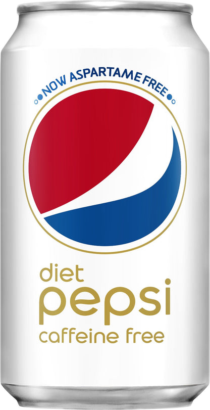 Pepsi Caffeine Free Diet Cans, 12 Count, 12 fl oz Cans