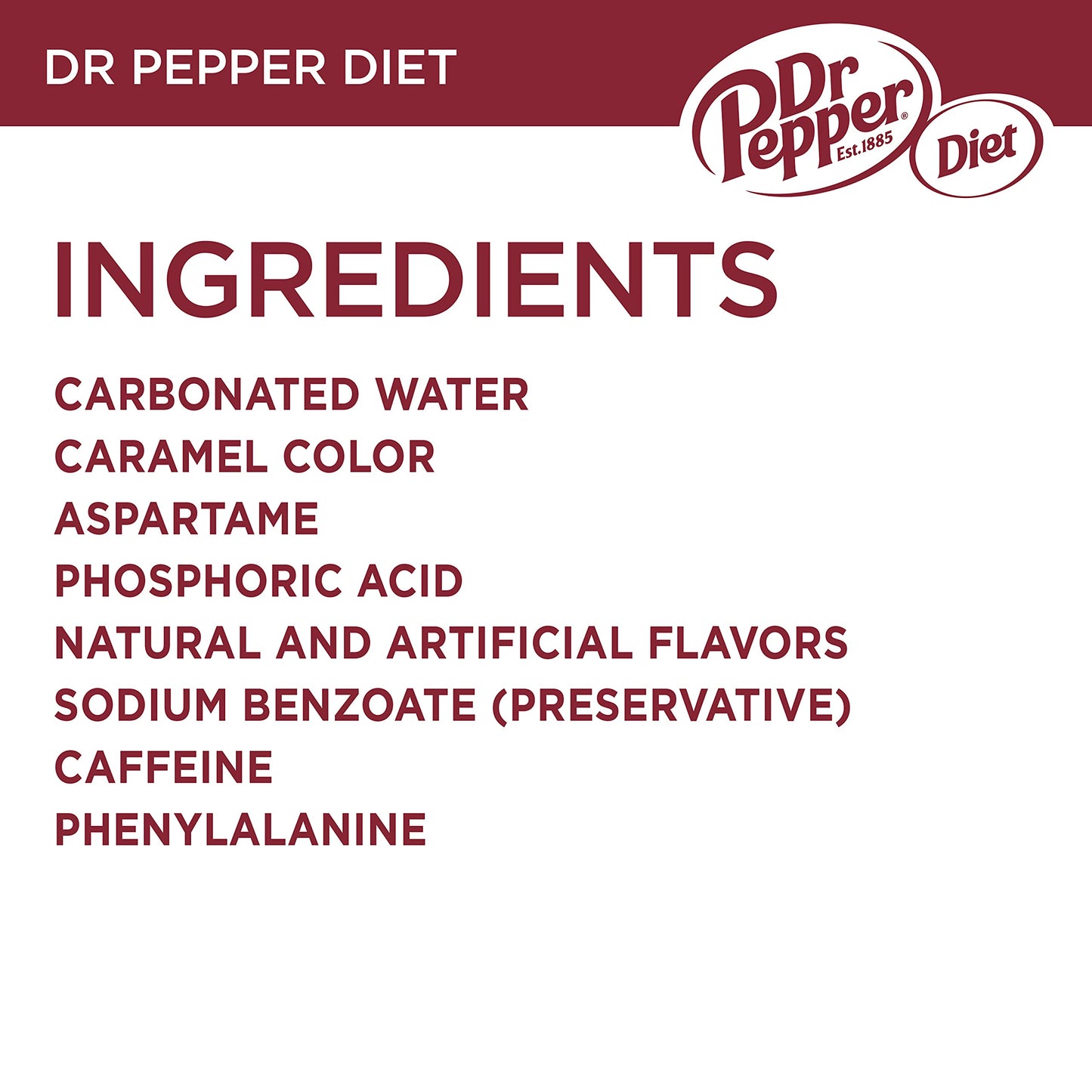 Diet Dr Pepper Soda, 7.5 fl oz cans, 8 pack