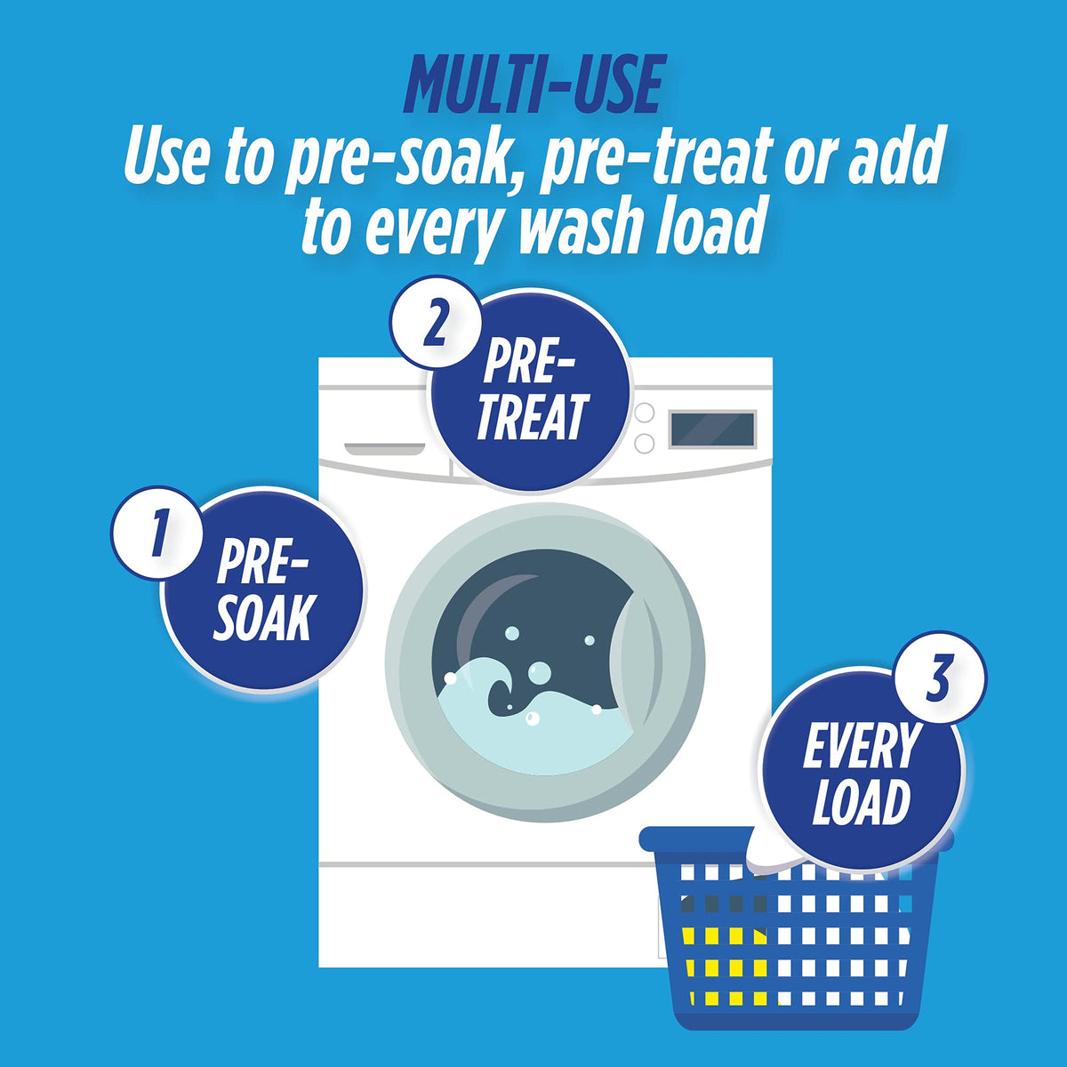 BIZ - CRB-80575225525 Biz Laundry Detergent Powder Booster, Stain & Odor Removal - 50 Ounces