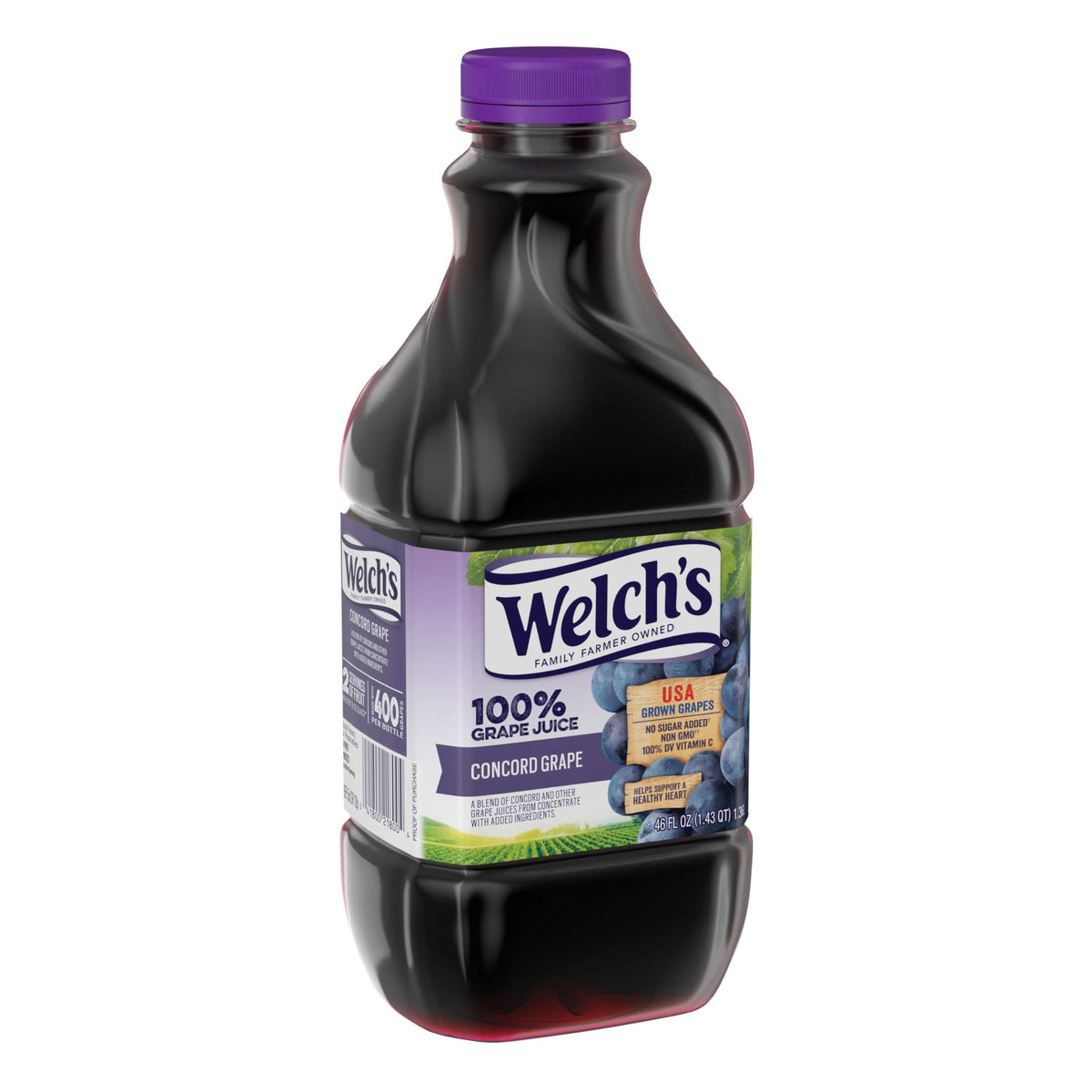 Welch's Grape Juice, 46 oz - Pk of 8