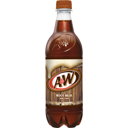 7 UP A&W Rootbeer, 16.91-Ounce (Pack of 6)