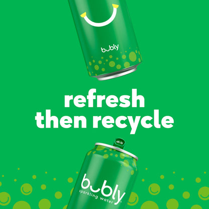 bubly Sparkling Water, 6 Flavor Variety Pack, 12 Fl Oz Cans (Pack of 18)
