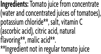 Campbell's Tomato Juice, Low Sodium, 64 Ounce (Pack of 4)