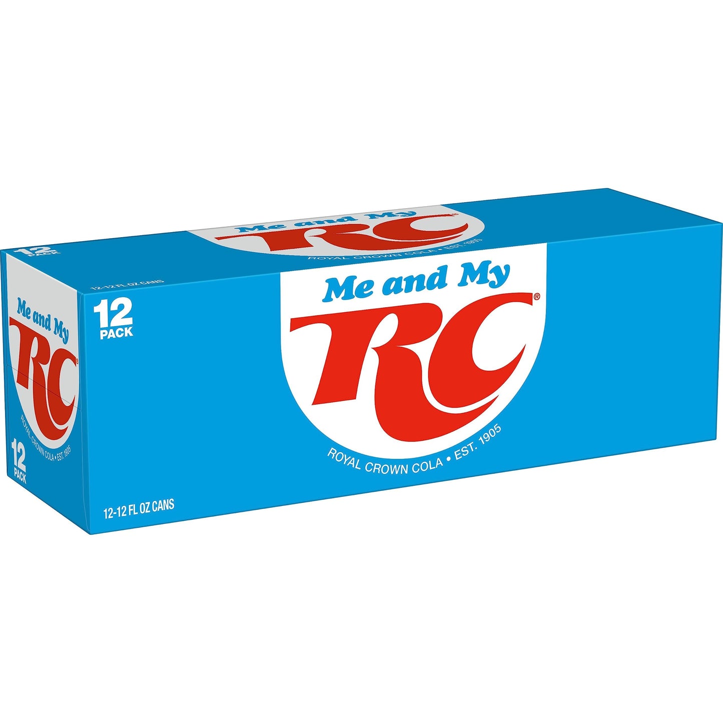 RC Cola Soda, 12 fl oz cans, 12 pack