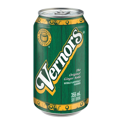 Vernors Ginger Ale, 12 oz (24 Cans)